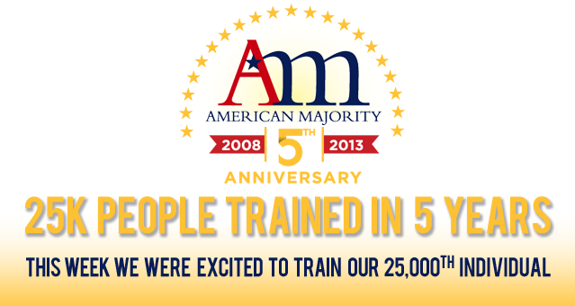 American Majority trains 25,000 in 5 years