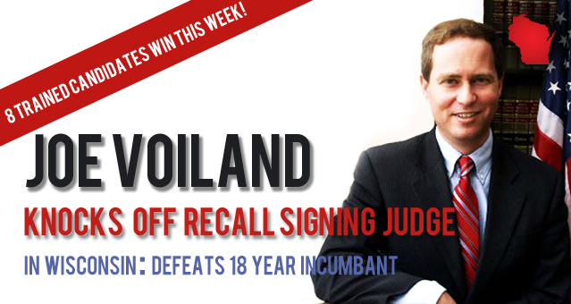 Joe Voiland Win Campaign American Majority Trained Candidates