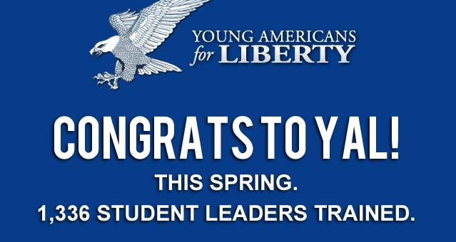 Congrats ot Young Americans for Liberty