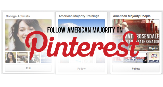 Follow American Majority on Pinterest