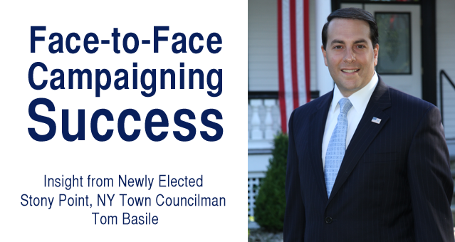 Face-to-Face Campaigning Success: Tom Basile