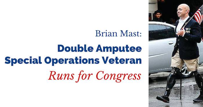 Double Amputee Special Operations Veteran Runs for Congress