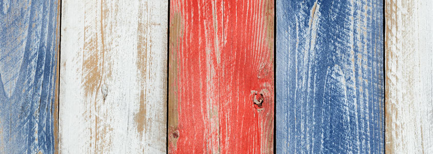 background red white blue red white blue boards